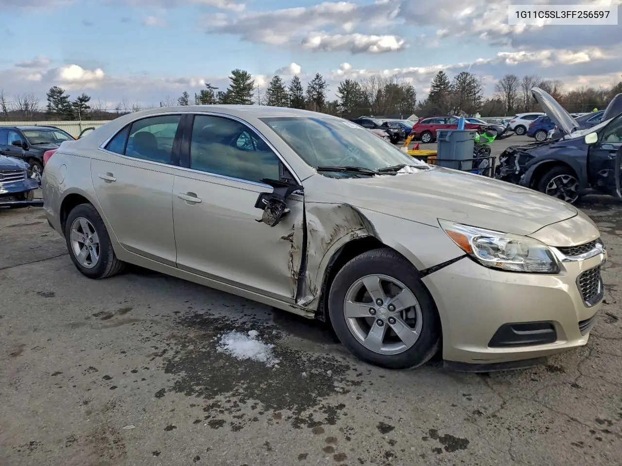 1G11C5SL3FF256597 2015 Chevrolet Malibu 1Lt