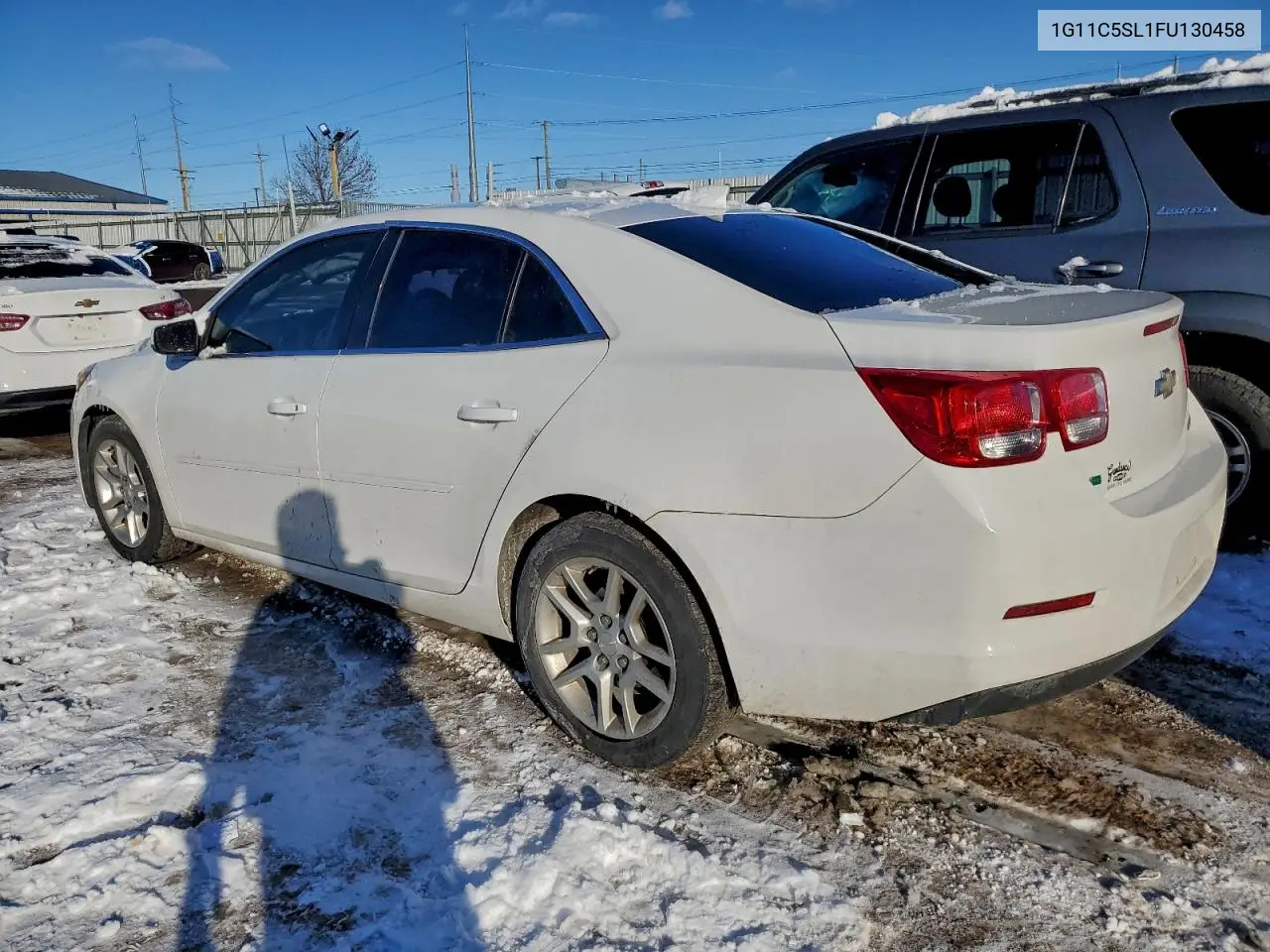 1G11C5SL1FU130458 2015 Chevrolet Malibu 1Lt