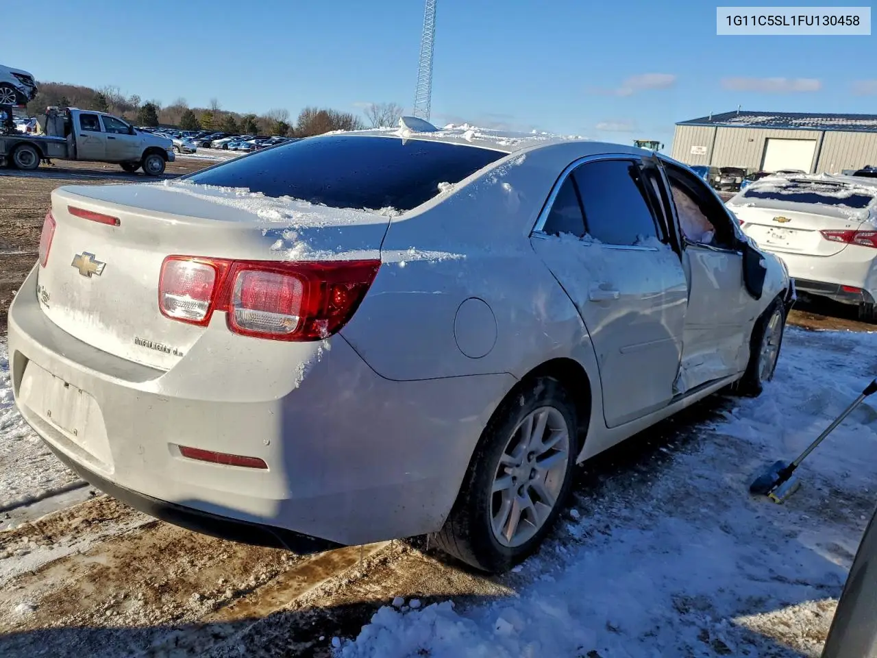 1G11C5SL1FU130458 2015 Chevrolet Malibu 1Lt