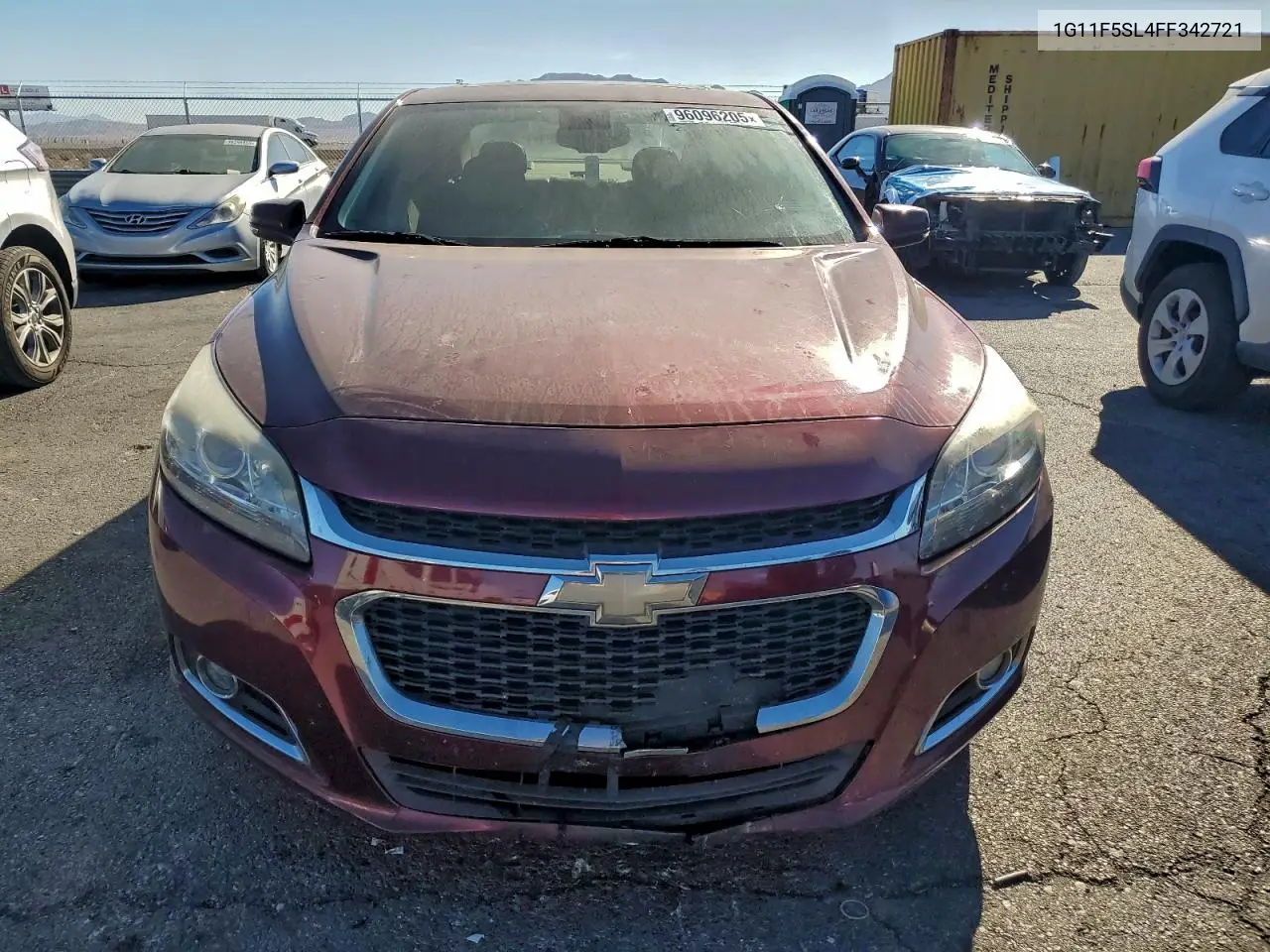 1G11F5SL4FF342721 2015 Chevrolet Malibu Ltz