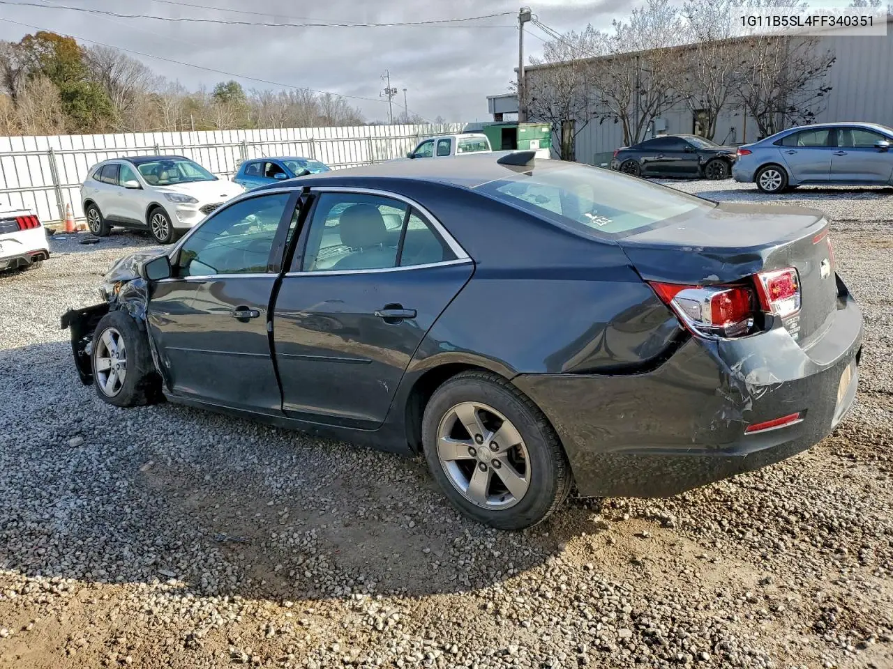1G11B5SL4FF340351 2015 Chevrolet Malibu Ls