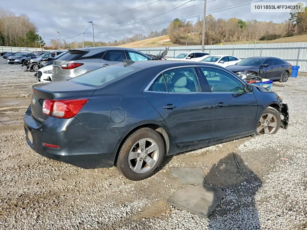 1G11B5SL4FF340351 2015 Chevrolet Malibu Ls