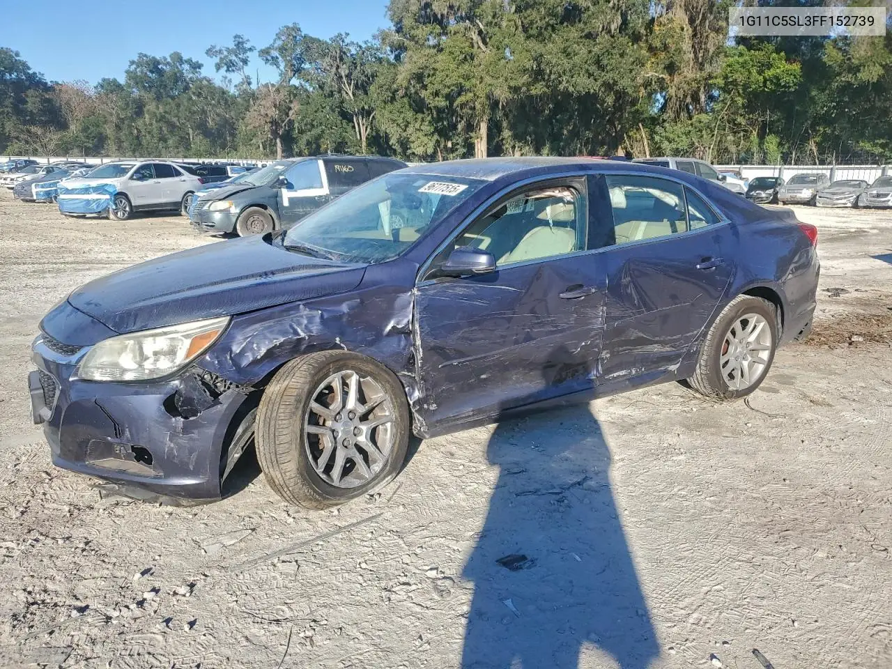 1G11C5SL3FF152739 2015 Chevrolet Malibu 1Lt