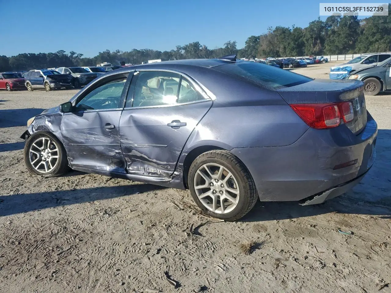 1G11C5SL3FF152739 2015 Chevrolet Malibu 1Lt