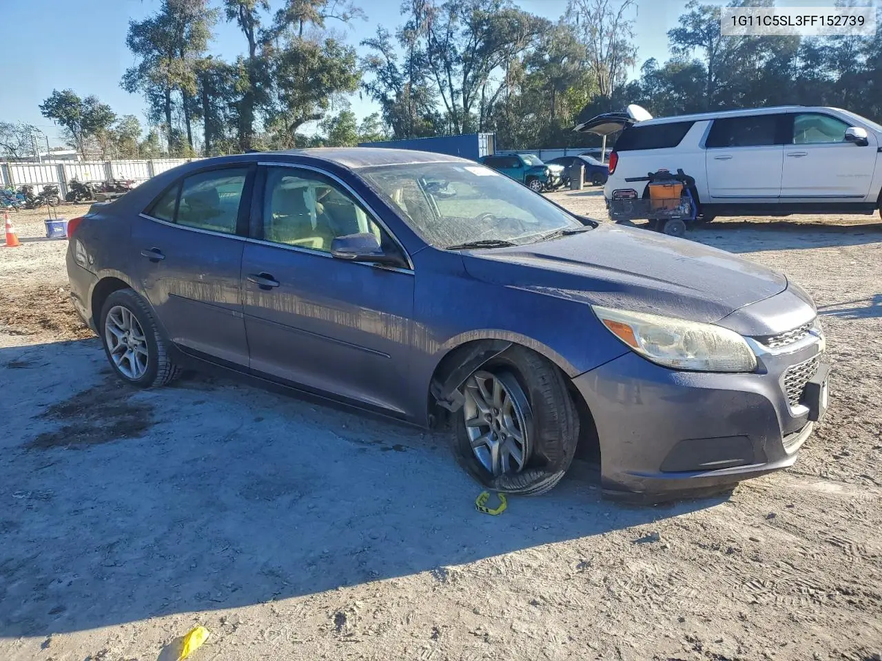 1G11C5SL3FF152739 2015 Chevrolet Malibu 1Lt
