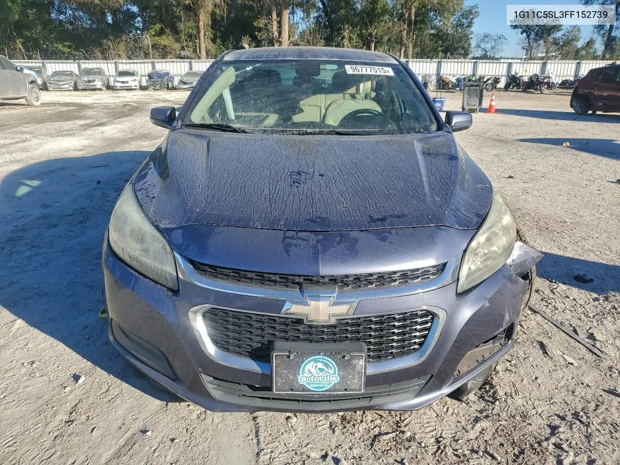 1G11C5SL3FF152739 2015 Chevrolet Malibu 1Lt