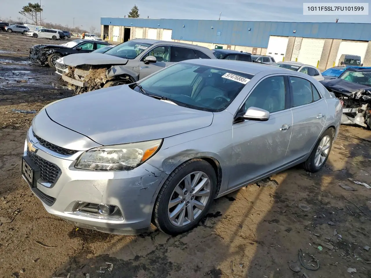 1G11F5SL7FU101599 2015 Chevrolet Malibu Ltz