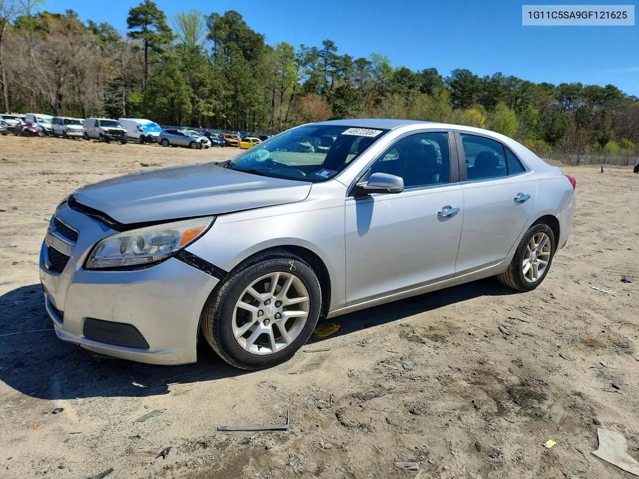 1G11C5SA9GF121625 2016 Chevrolet Malibu Limited Lt
