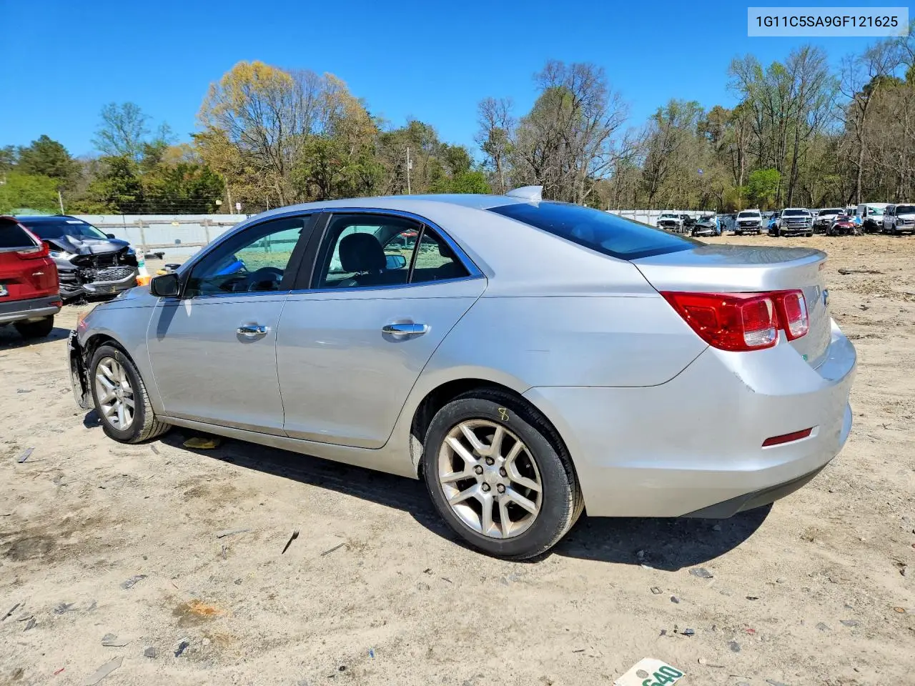 1G11C5SA9GF121625 2016 Chevrolet Malibu Limited Lt