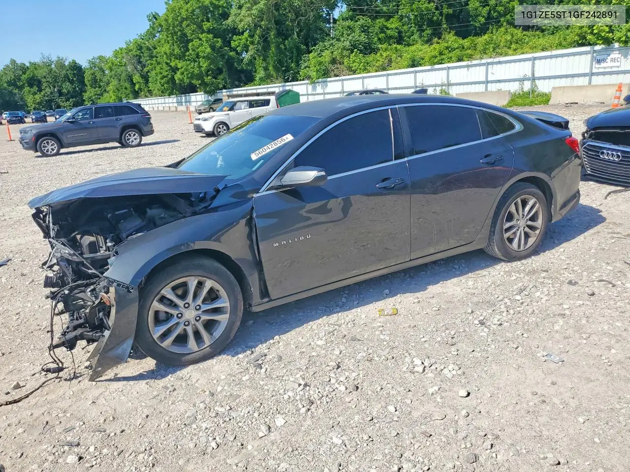 1G1ZE5ST1GF242891 2016 Chevrolet Malibu Lt