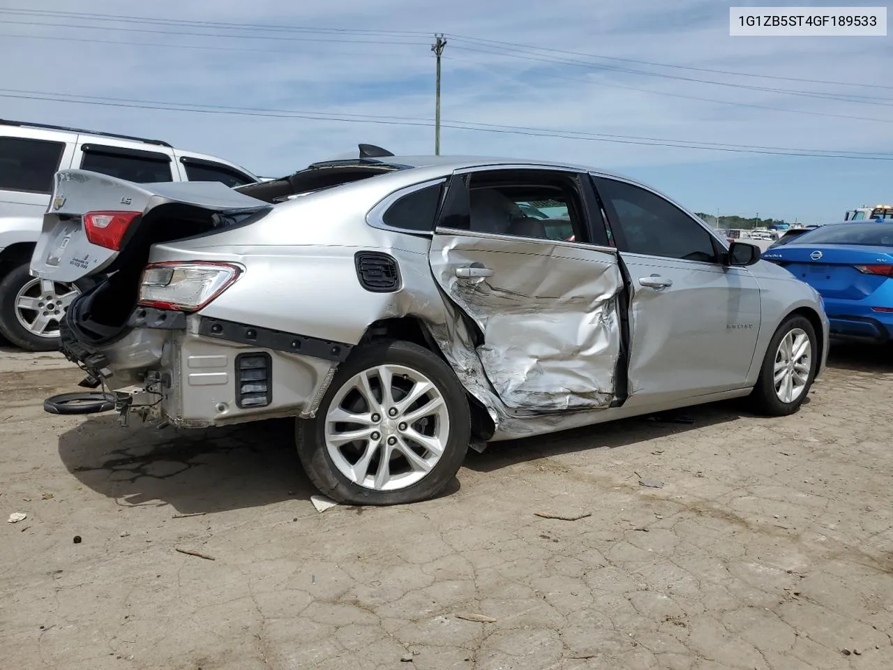 2016 Chevrolet Malibu Ls VIN: 1G1ZB5ST4GF189533 Lot: 58425924