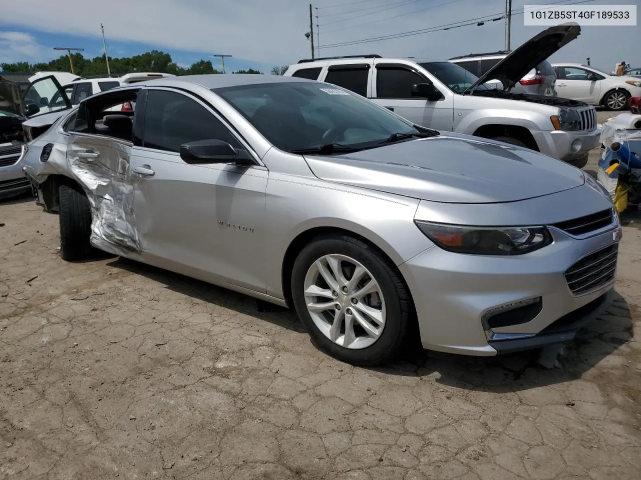 2016 Chevrolet Malibu Ls VIN: 1G1ZB5ST4GF189533 Lot: 58425924