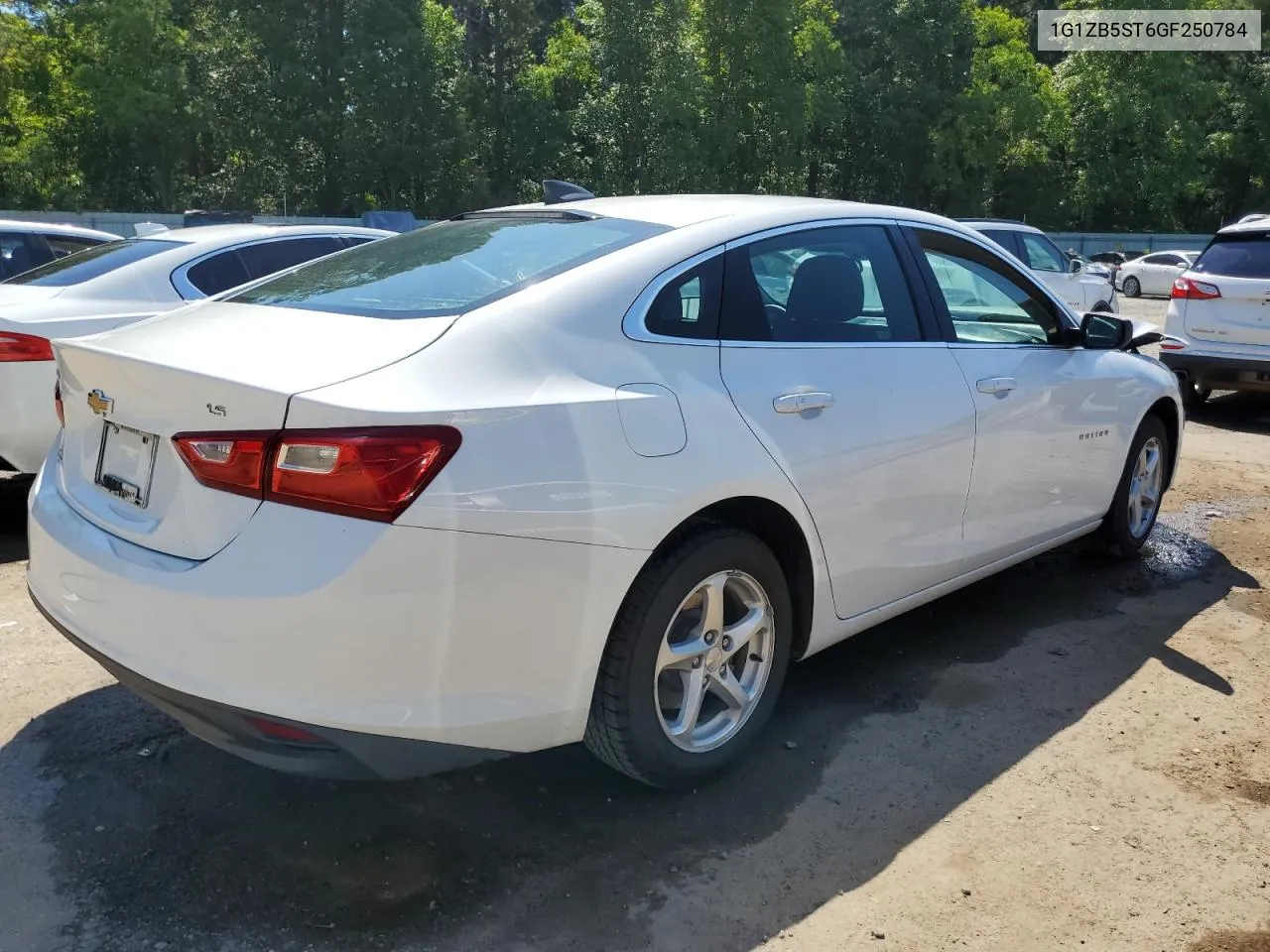 2016 Chevrolet Malibu Ls VIN: 1G1ZB5ST6GF250784 Lot: 58768504