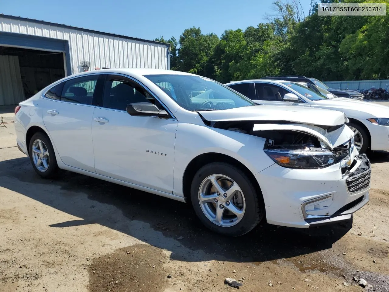 2016 Chevrolet Malibu Ls VIN: 1G1ZB5ST6GF250784 Lot: 58768504