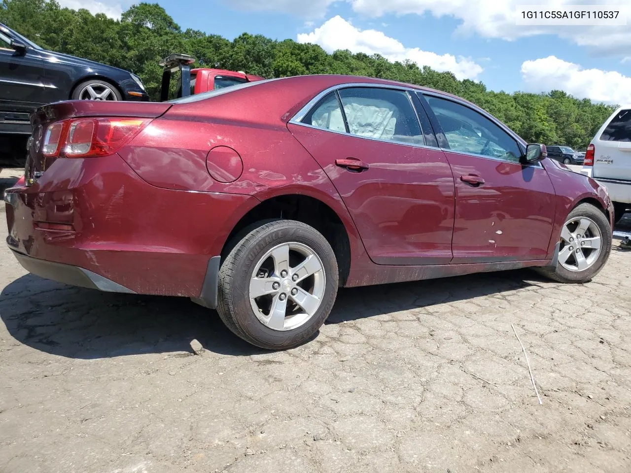 1G11C5SA1GF110537 2016 Chevrolet Malibu Limited Lt