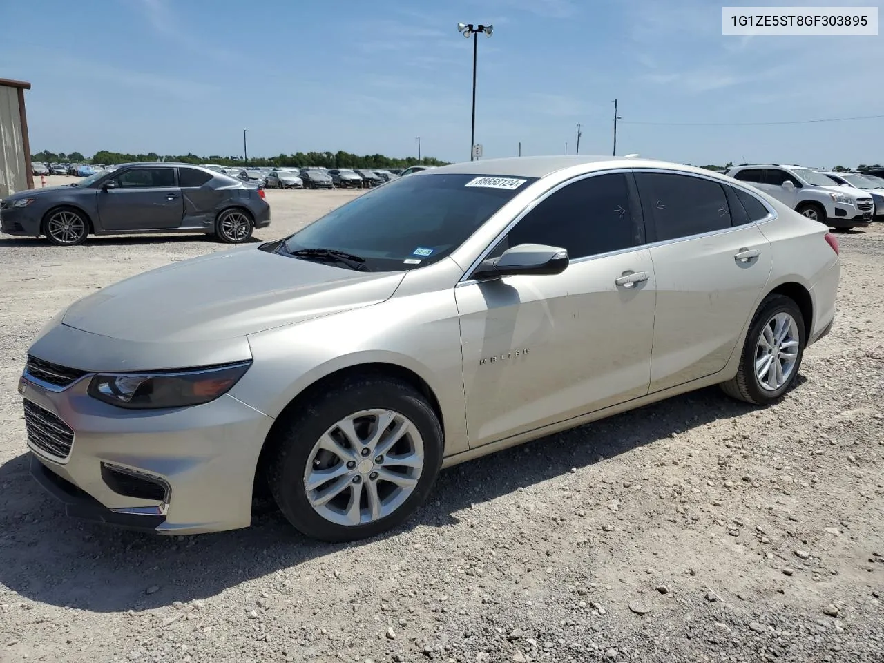 2016 Chevrolet Malibu Lt VIN: 1G1ZE5ST8GF303895 Lot: 65658124