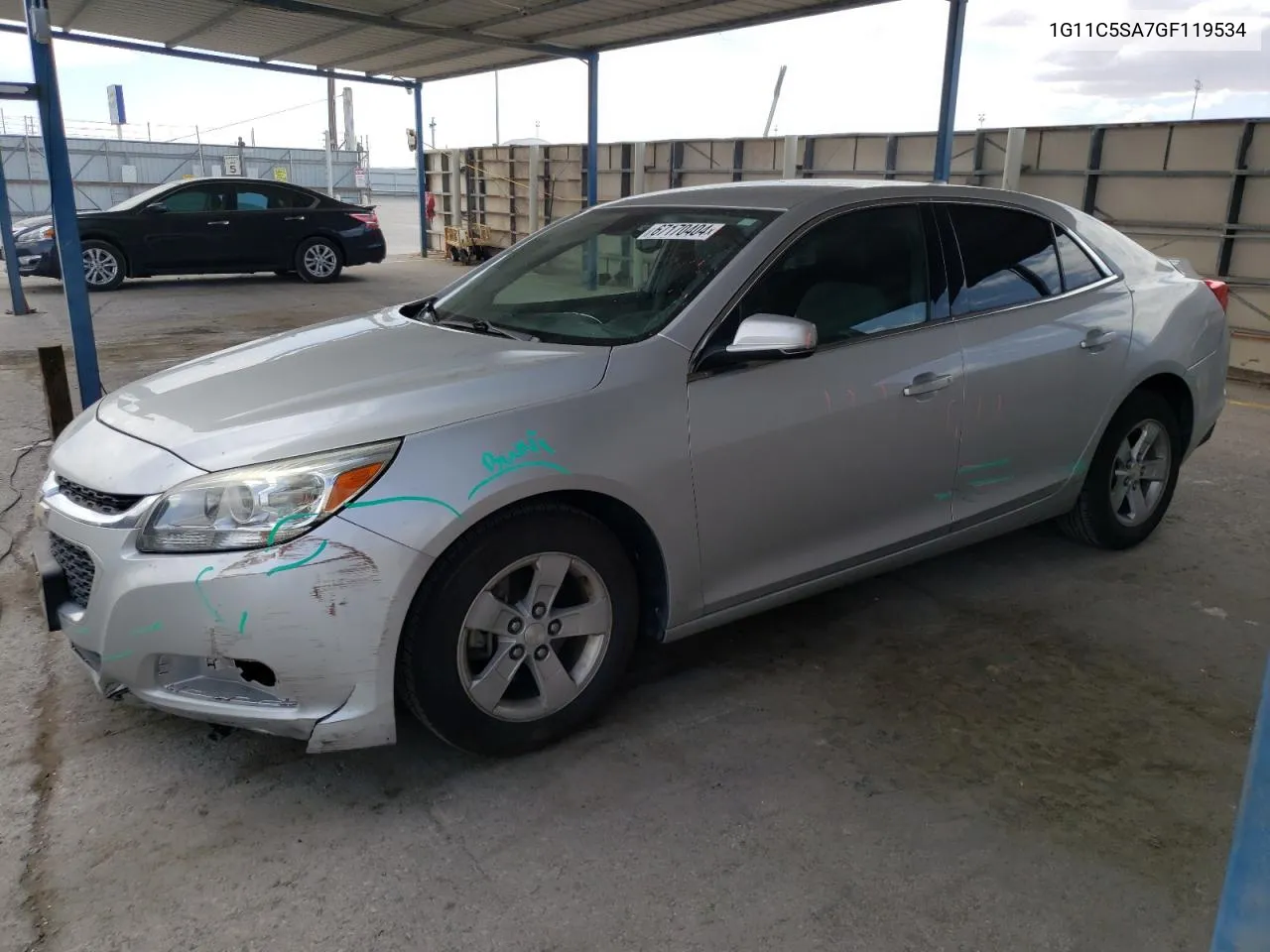 1G11C5SA7GF119534 2016 Chevrolet Malibu Limited Lt