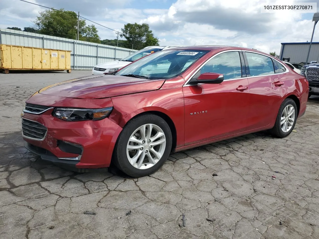 1G1ZE5ST3GF270871 2016 Chevrolet Malibu Lt