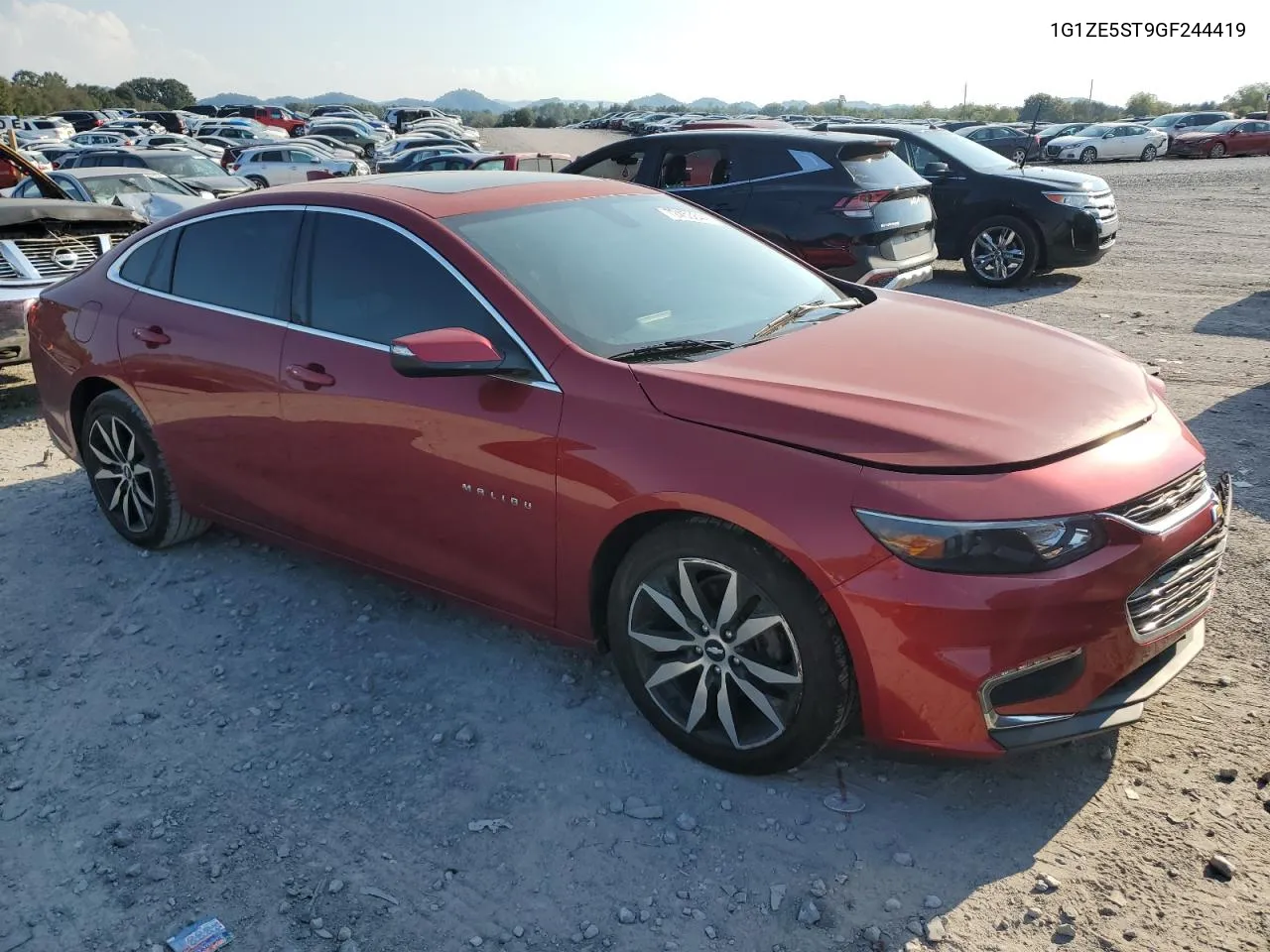 2016 Chevrolet Malibu Lt VIN: 1G1ZE5ST9GF244419 Lot: 72453844