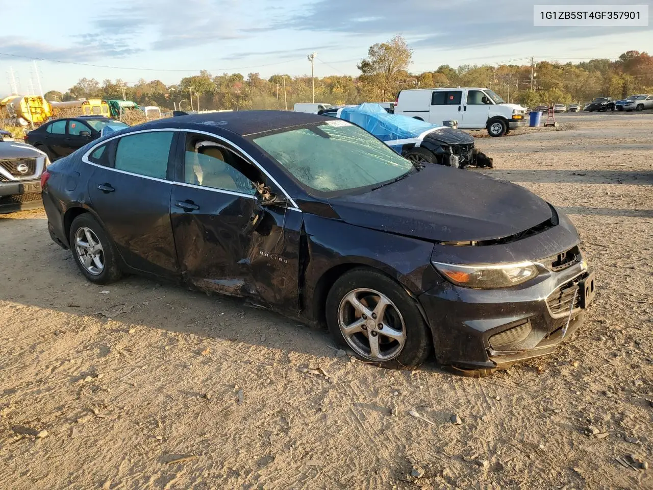 1G1ZB5ST4GF357901 2016 Chevrolet Malibu Ls