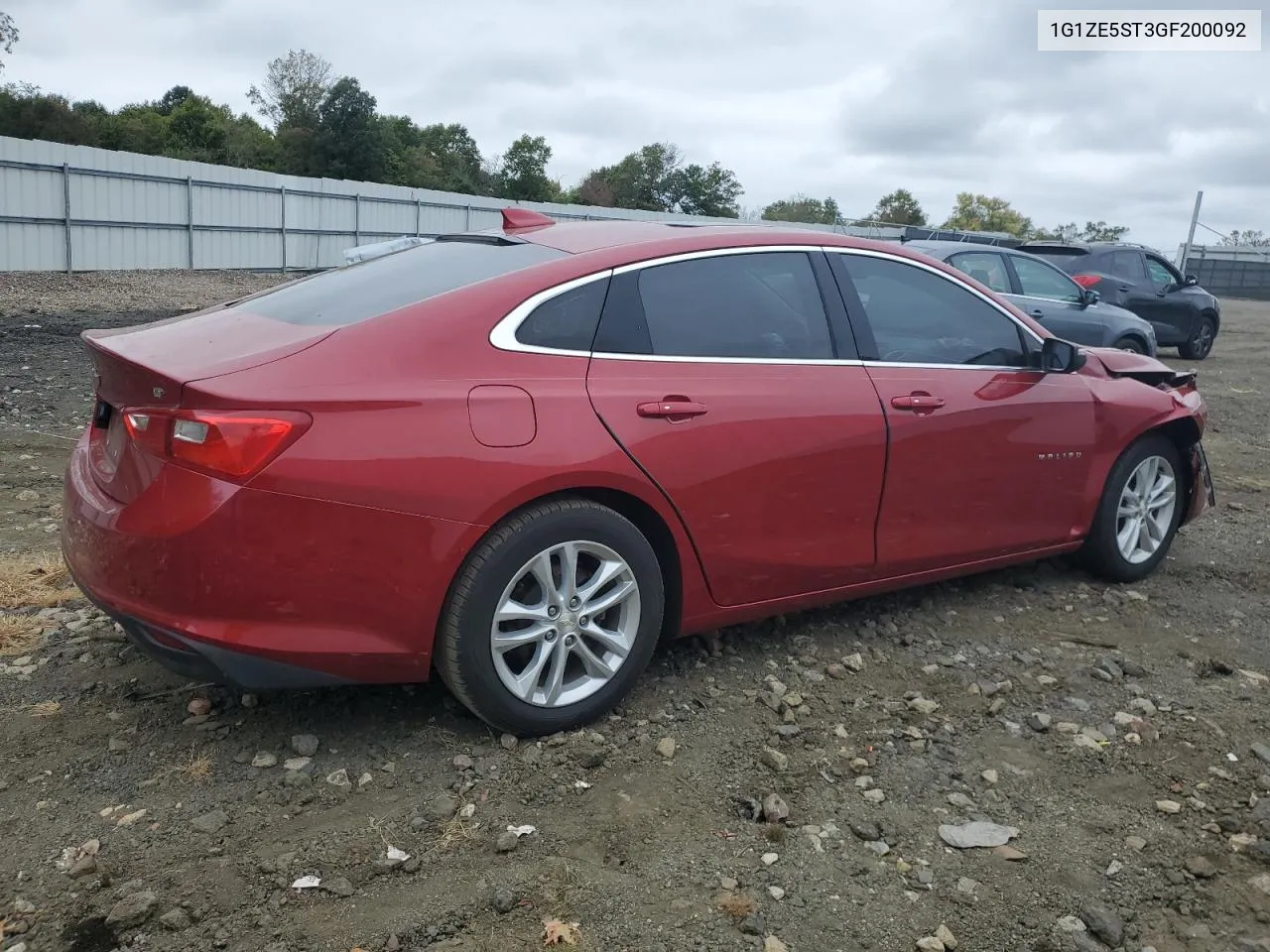 1G1ZE5ST3GF200092 2016 Chevrolet Malibu Lt