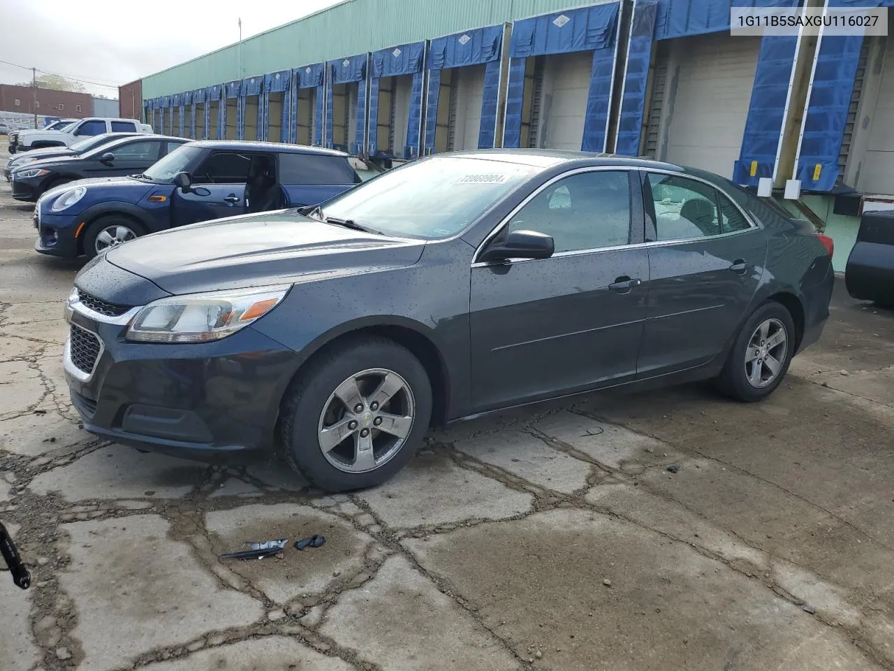 2016 Chevrolet Malibu Limited Ls VIN: 1G11B5SAXGU116027 Lot: 72860904