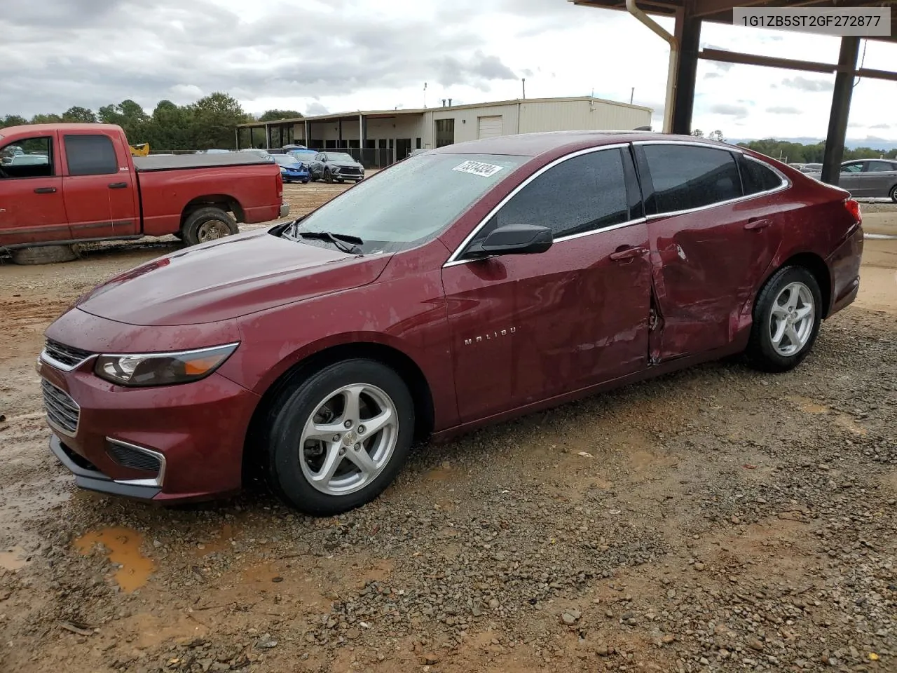 1G1ZB5ST2GF272877 2016 Chevrolet Malibu Ls