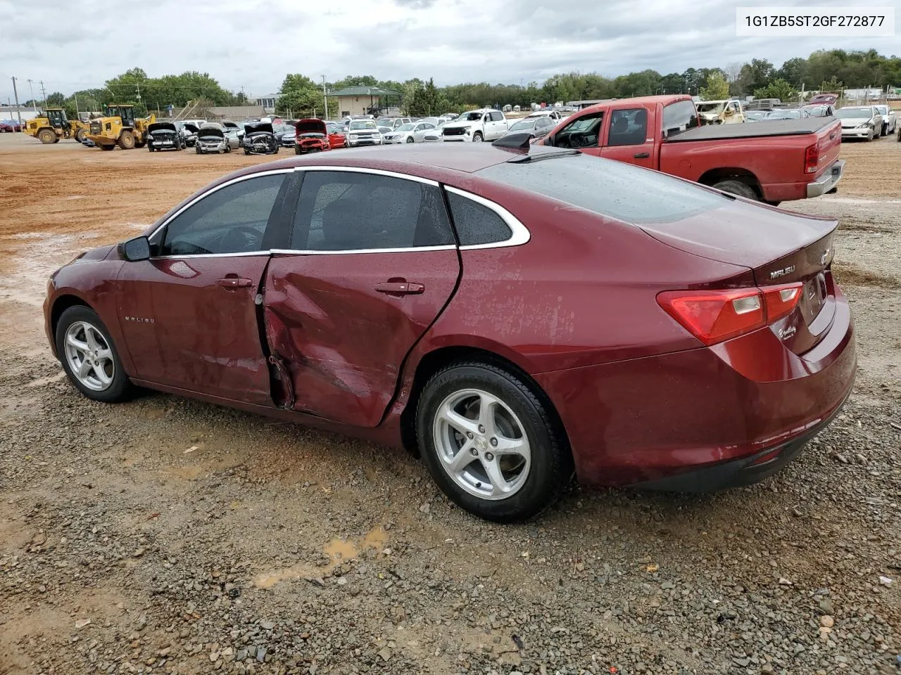 1G1ZB5ST2GF272877 2016 Chevrolet Malibu Ls