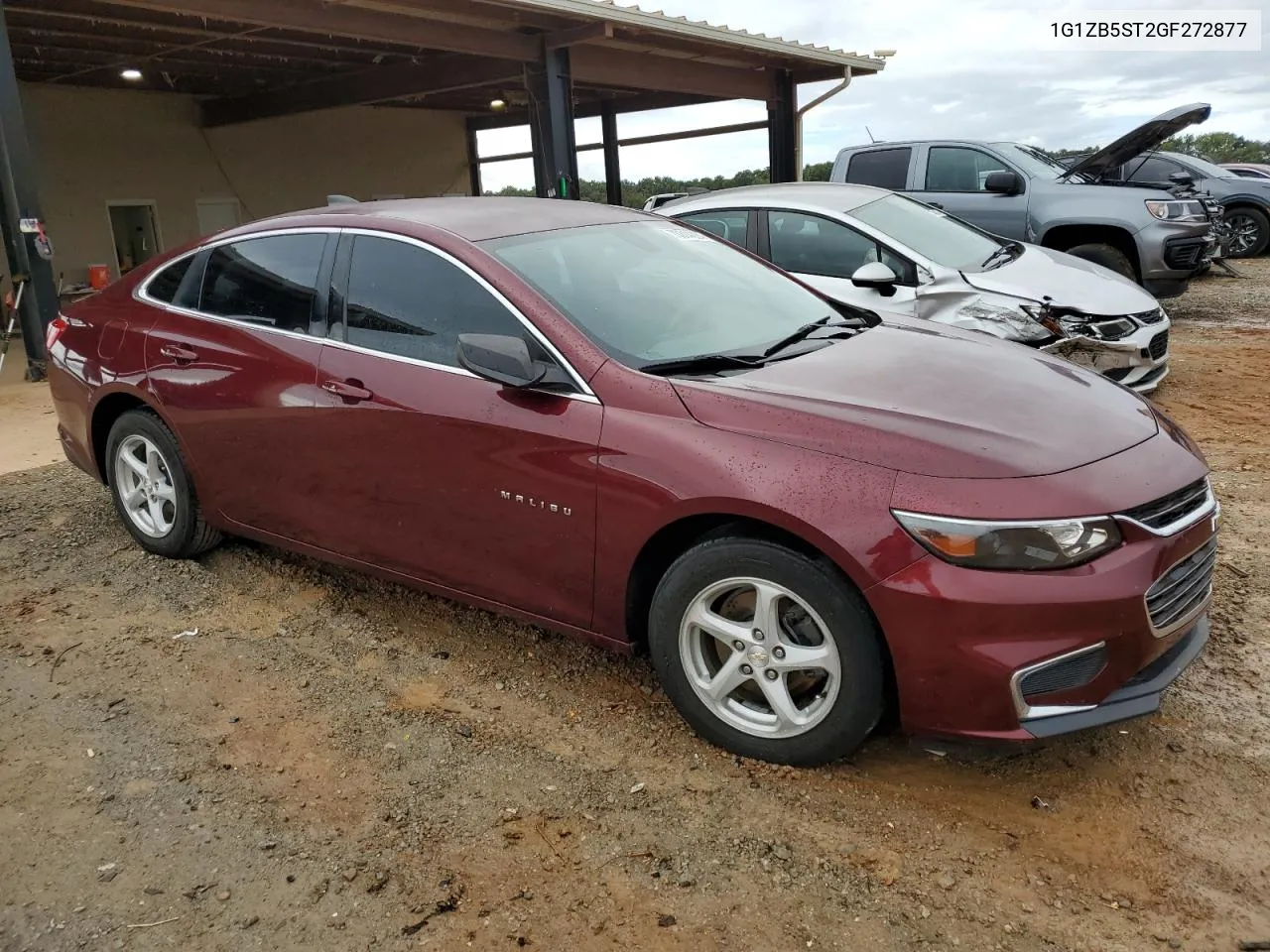 1G1ZB5ST2GF272877 2016 Chevrolet Malibu Ls