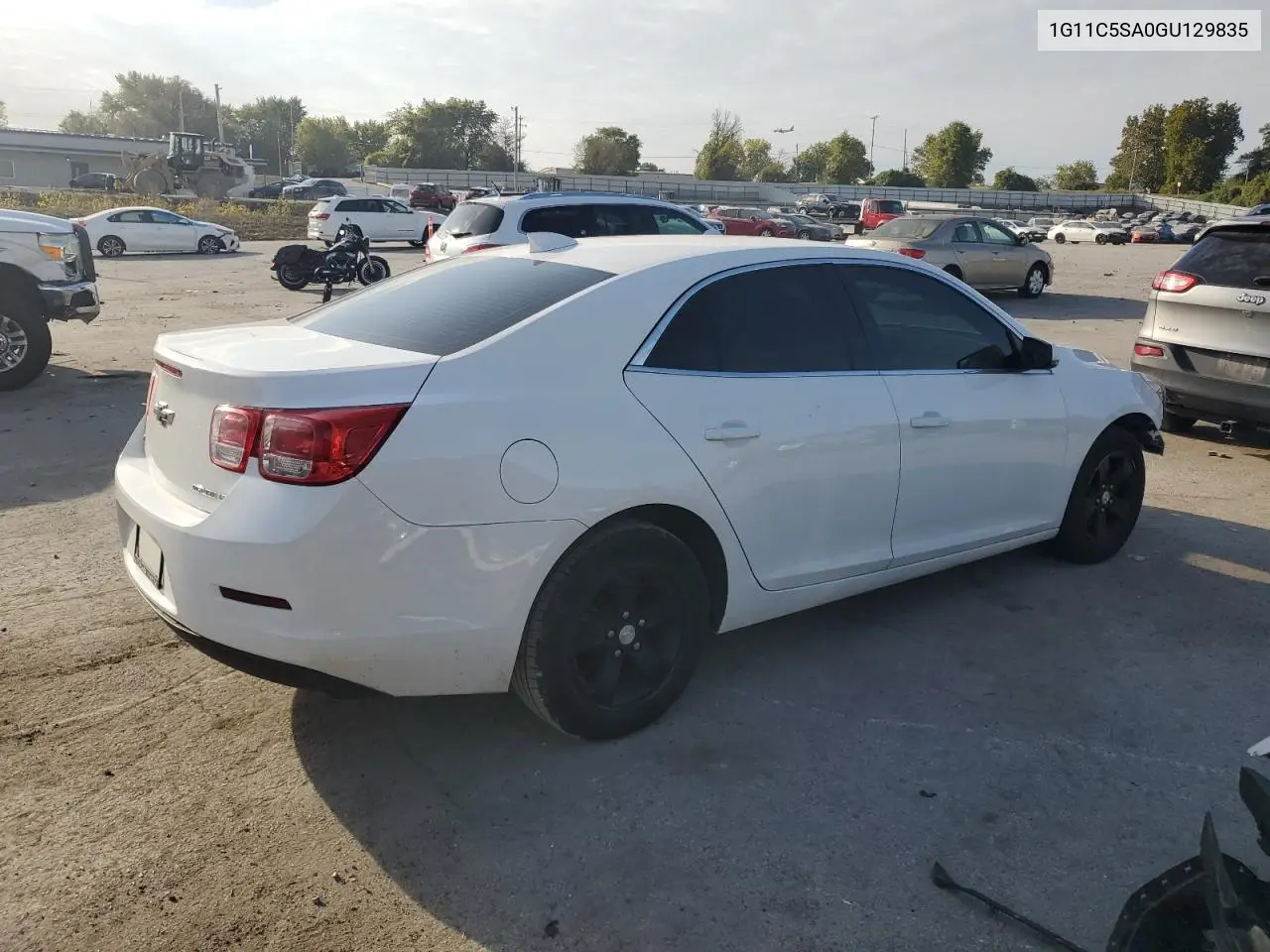 1G11C5SA0GU129835 2016 Chevrolet Malibu Limited Lt