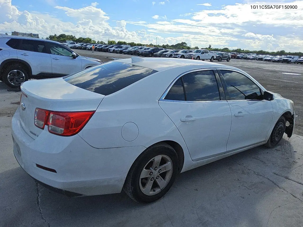 1G11C5SA7GF150900 2016 Chevrolet Malibu Limited Lt