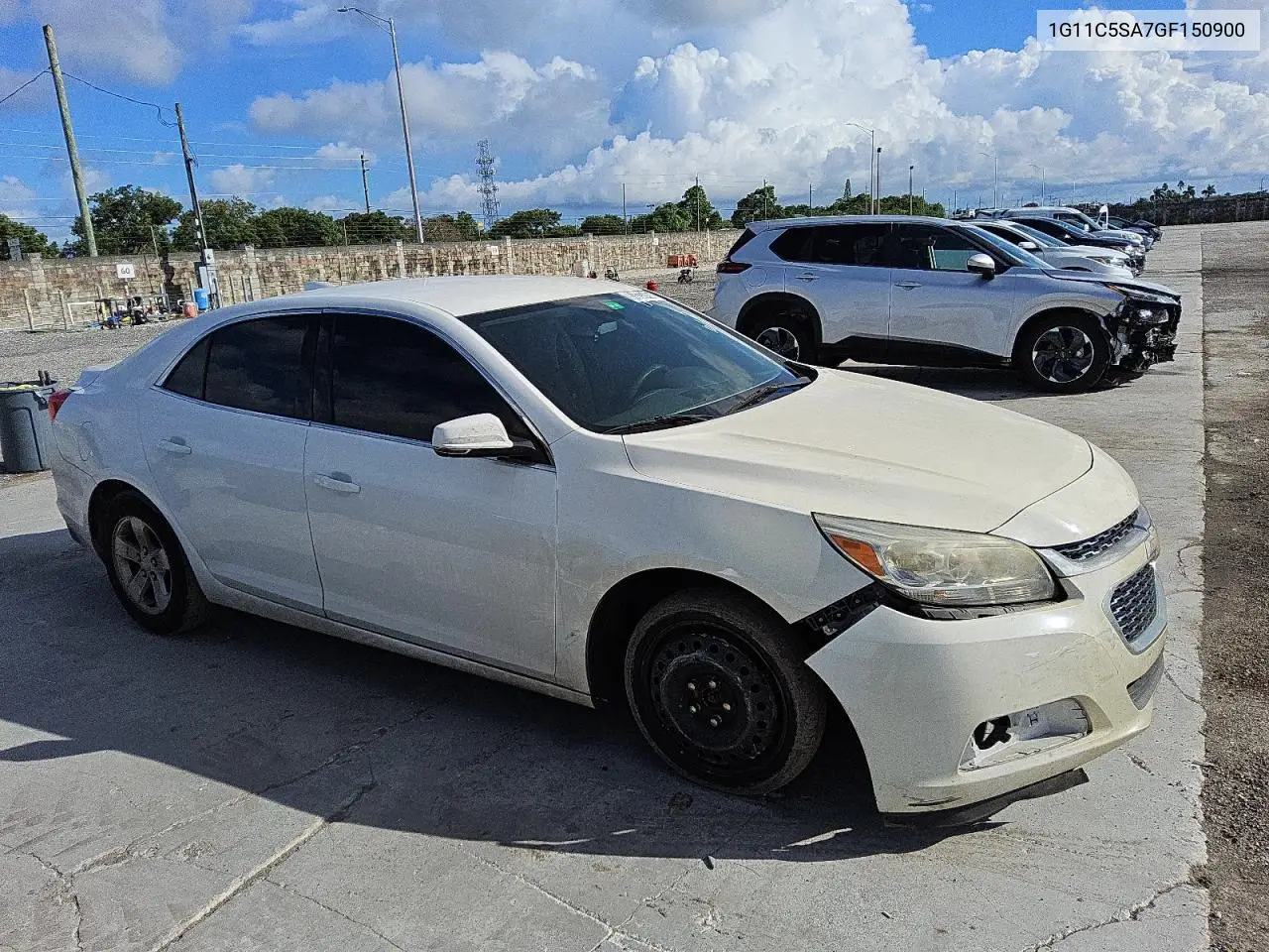 1G11C5SA7GF150900 2016 Chevrolet Malibu Limited Lt