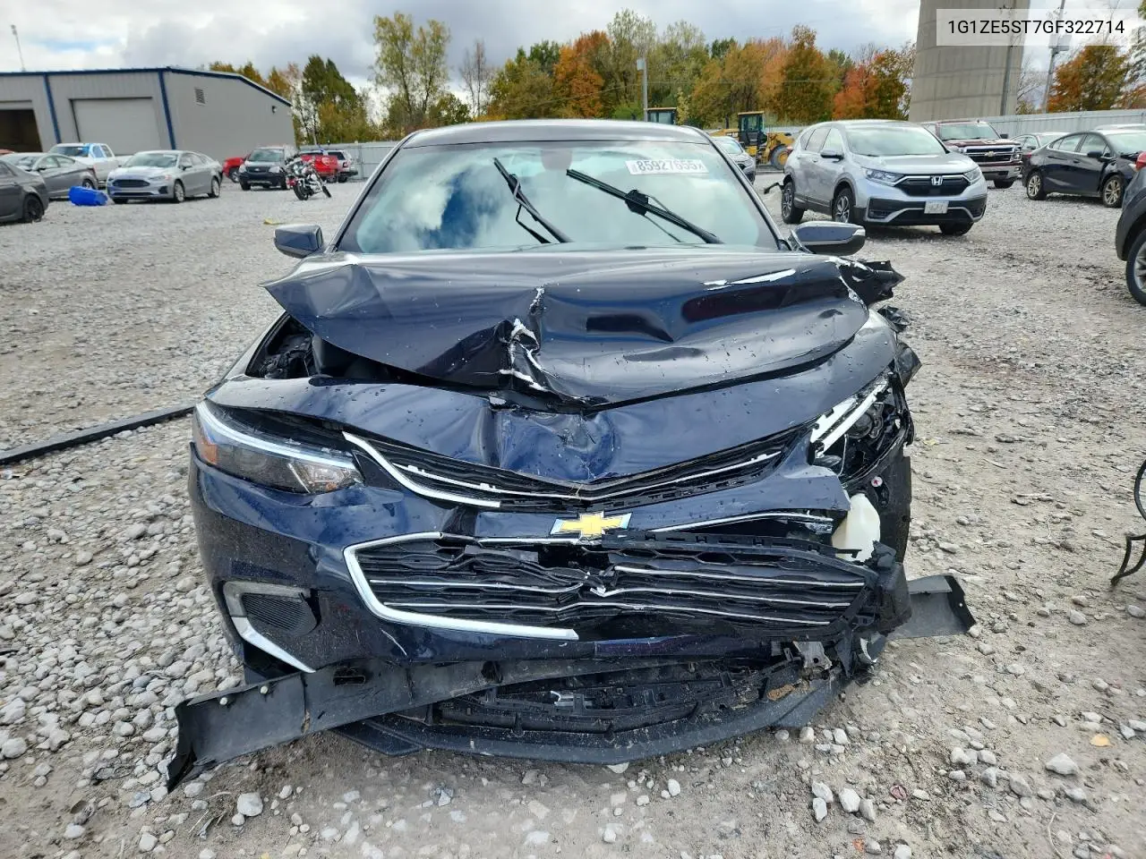 1G1ZE5ST7GF322714 2016 Chevrolet Malibu Lt