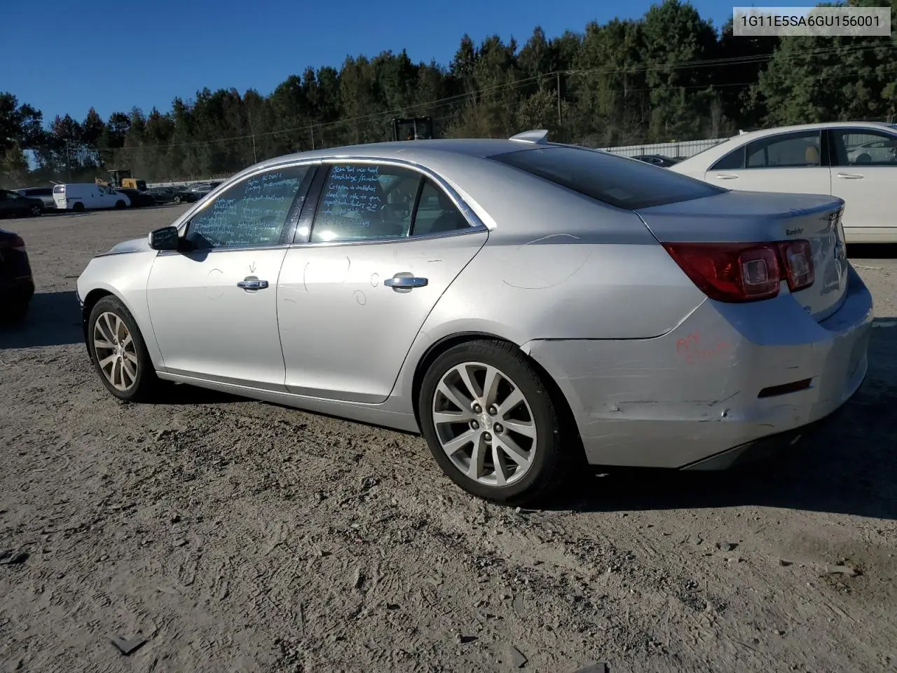 1G11E5SA6GU156001 2016 Chevrolet Malibu Limited Ltz