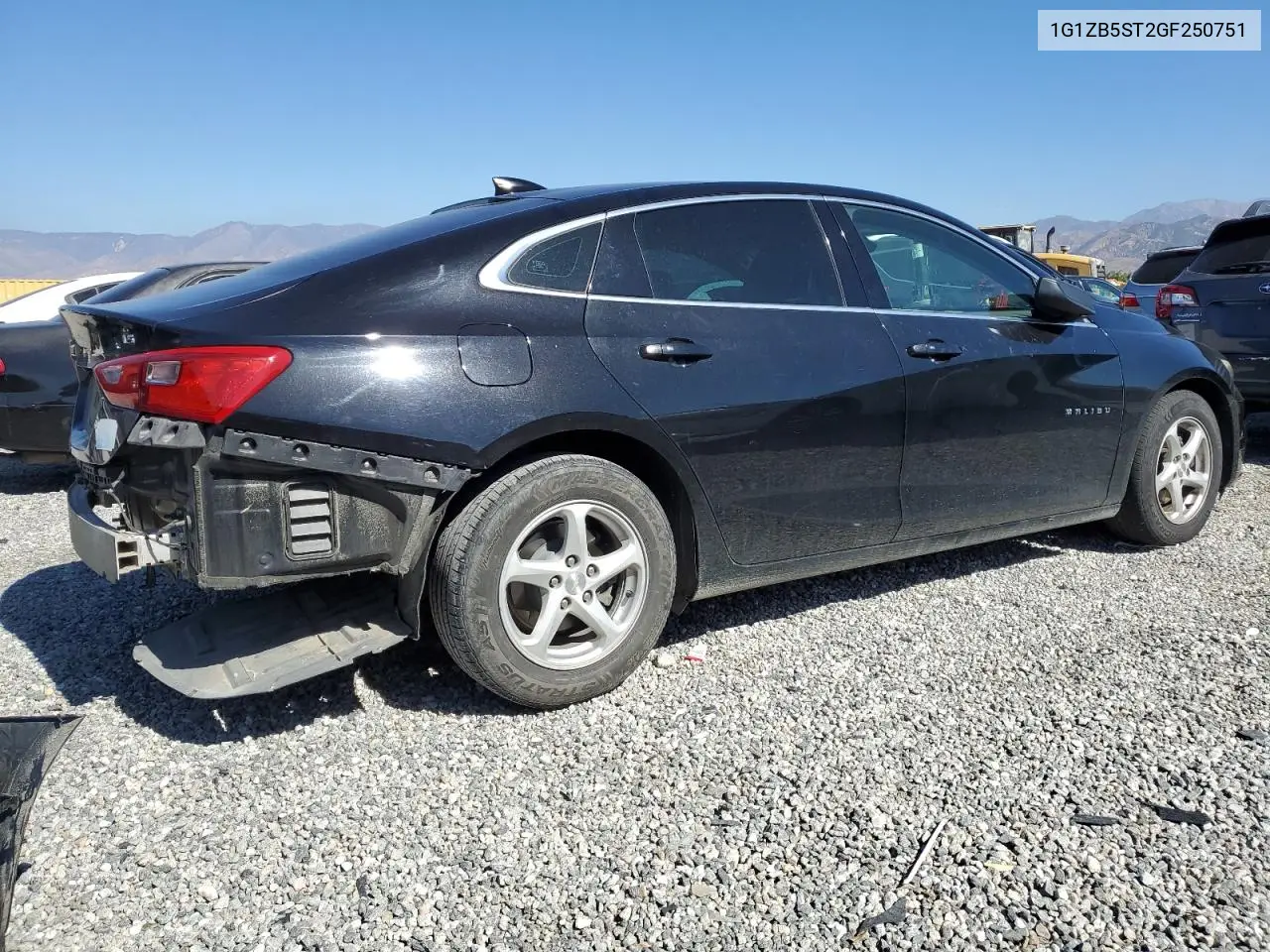 1G1ZB5ST2GF250751 2016 Chevrolet Malibu Ls