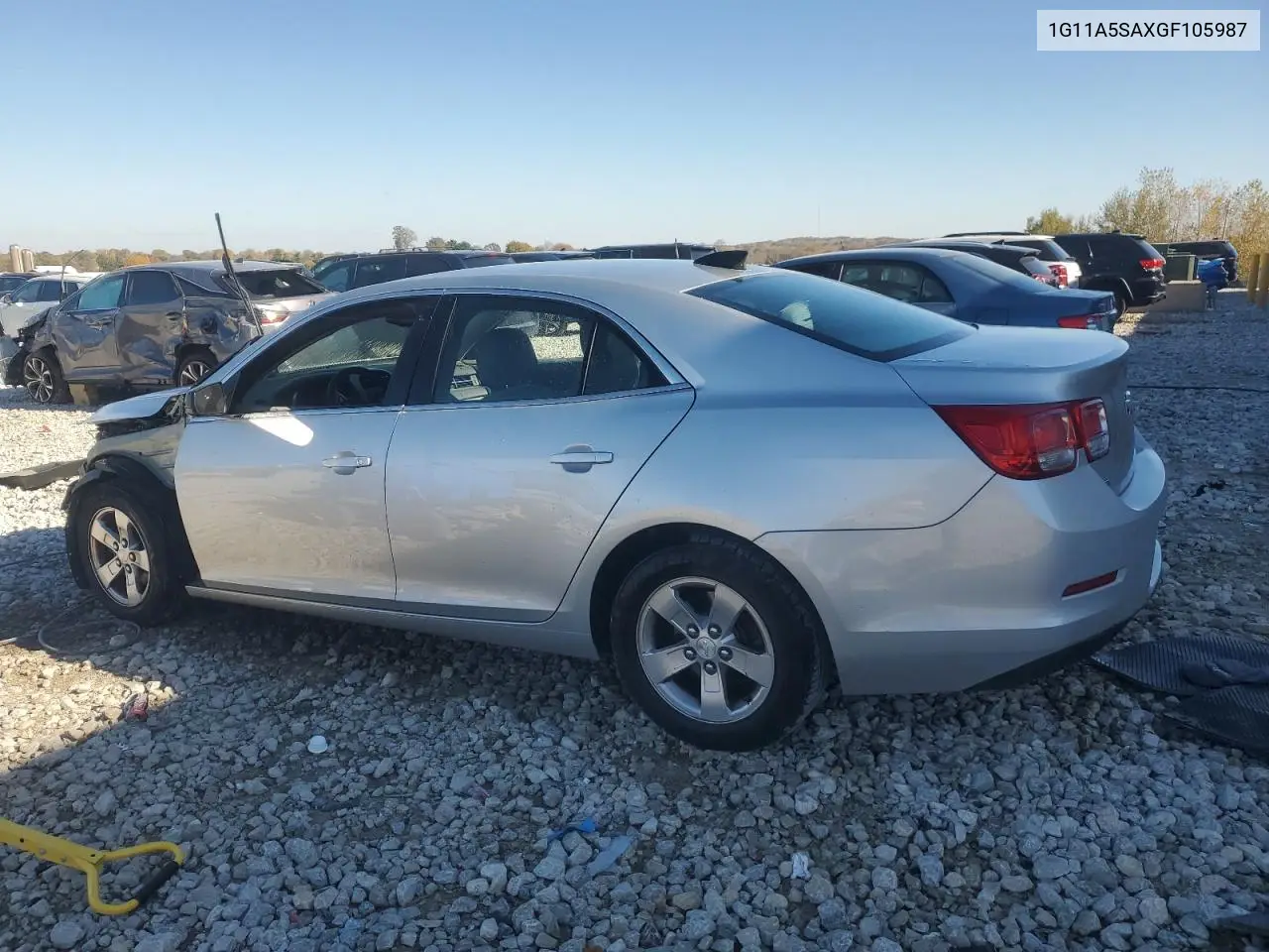 1G11A5SAXGF105987 2016 Chevrolet Malibu Limited Ls