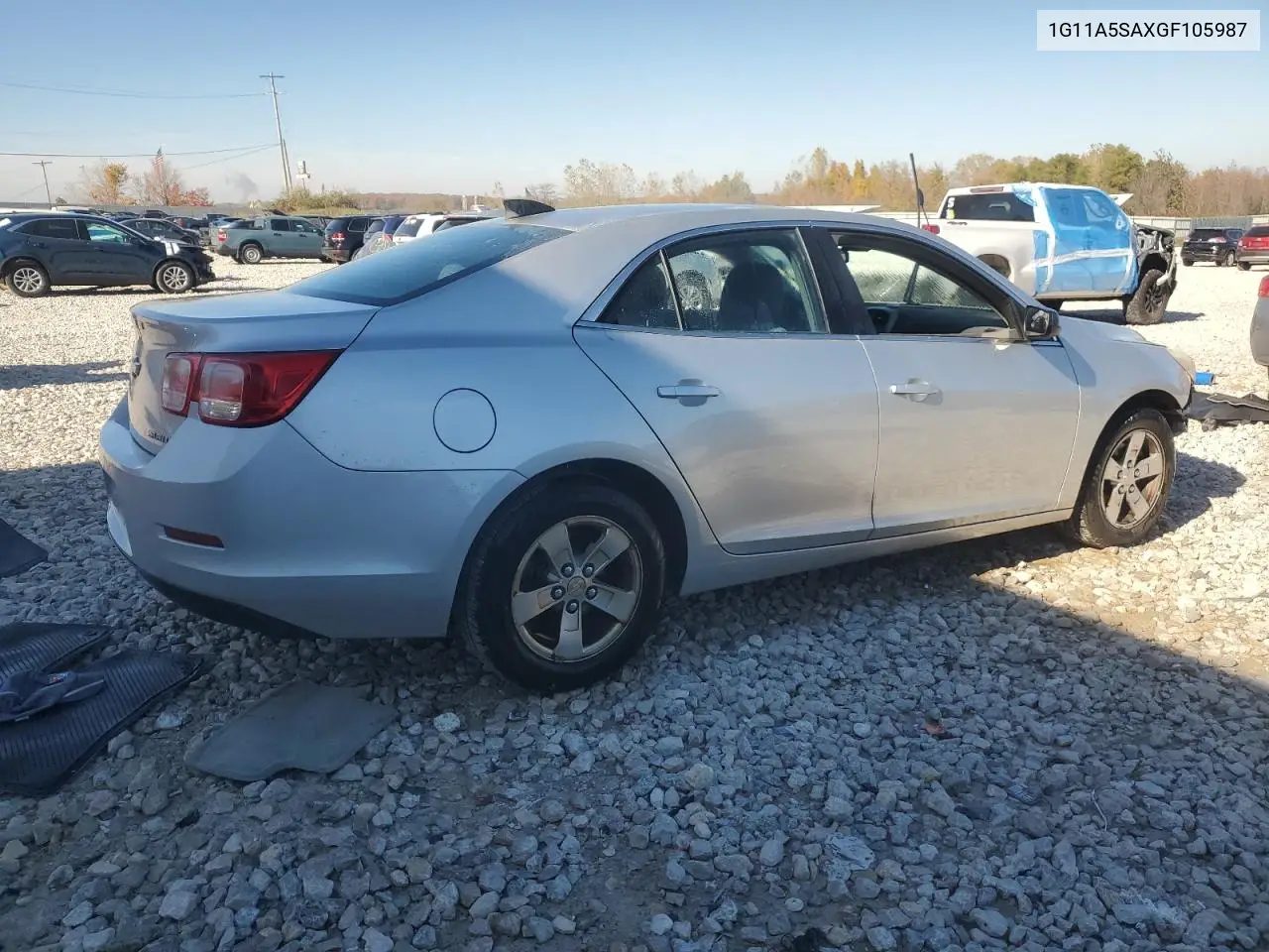 1G11A5SAXGF105987 2016 Chevrolet Malibu Limited Ls