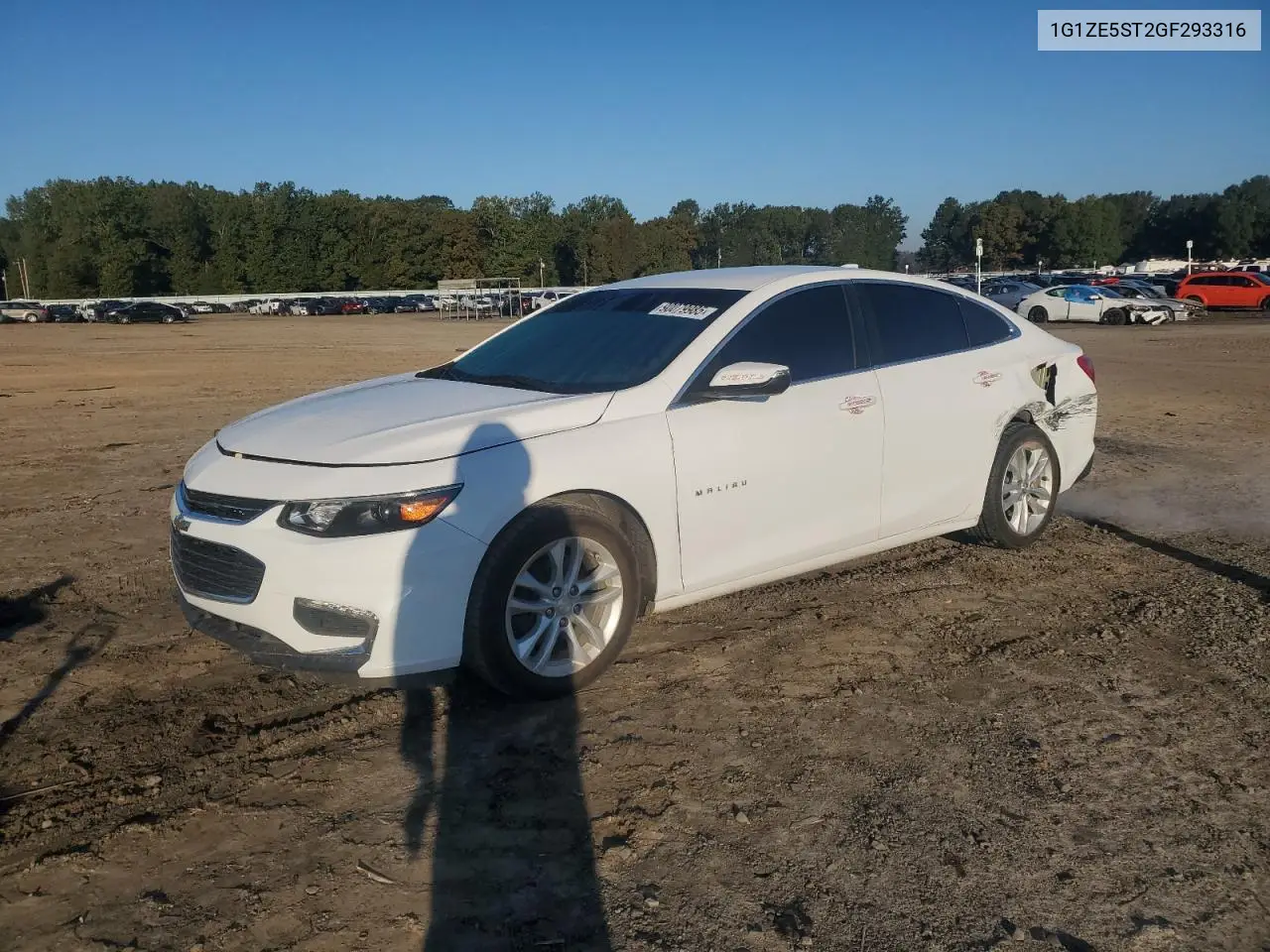 1G1ZE5ST2GF293316 2016 Chevrolet Malibu Lt