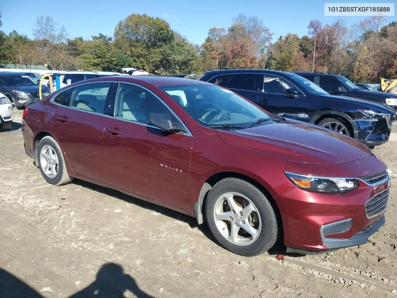1G1ZB5STXGF185888 2016 Chevrolet Malibu Ls