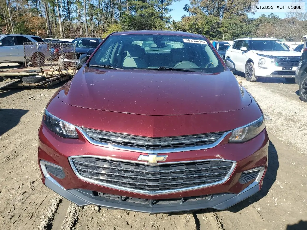 1G1ZB5STXGF185888 2016 Chevrolet Malibu Ls