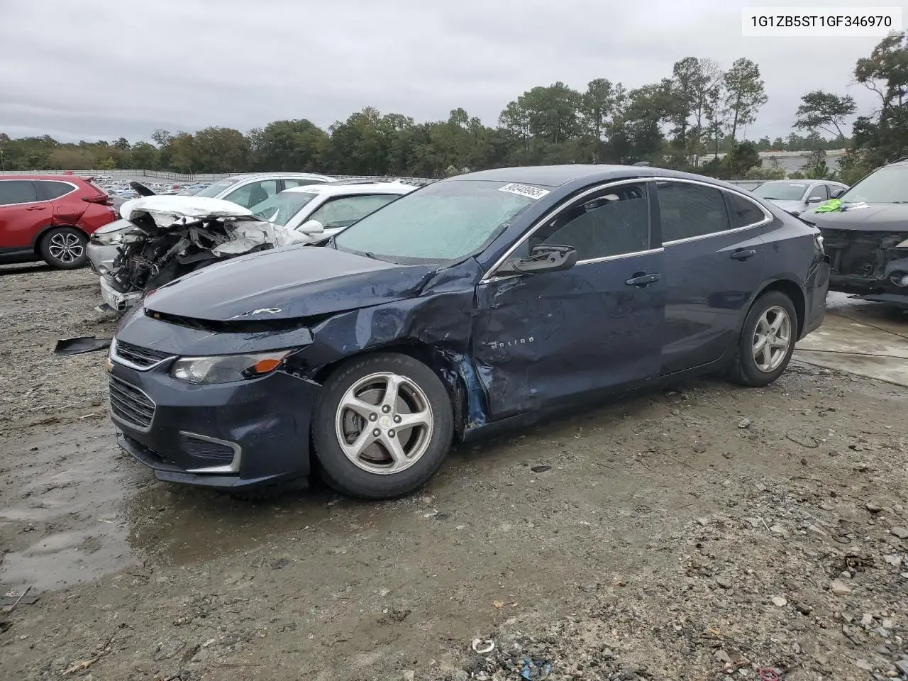 1G1ZB5ST1GF346970 2016 Chevrolet Malibu Ls