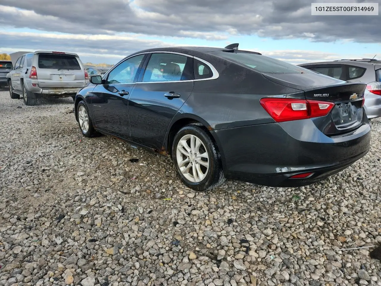 1G1ZE5ST0GF314969 2016 Chevrolet Malibu Lt
