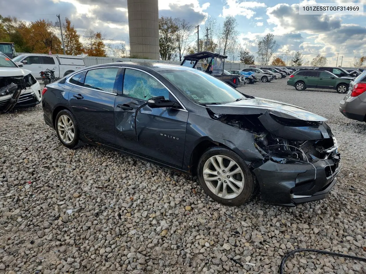 1G1ZE5ST0GF314969 2016 Chevrolet Malibu Lt