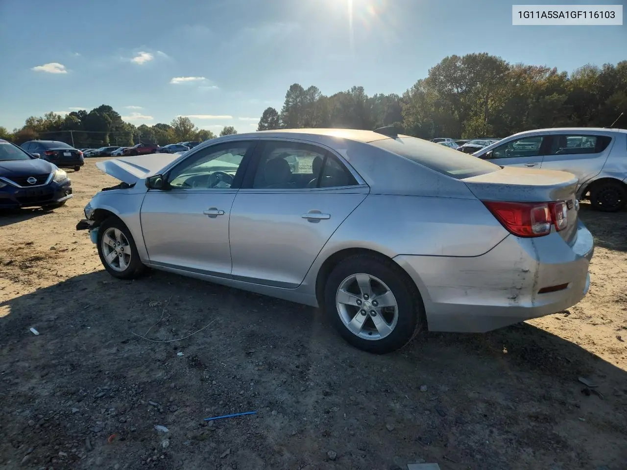 1G11A5SA1GF116103 2016 Chevrolet Malibu Limited Ls