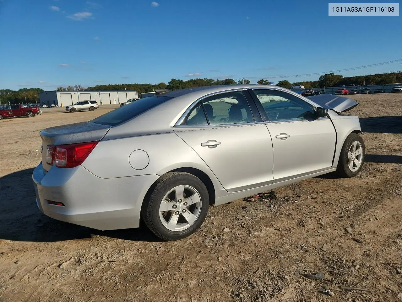 1G11A5SA1GF116103 2016 Chevrolet Malibu Limited Ls