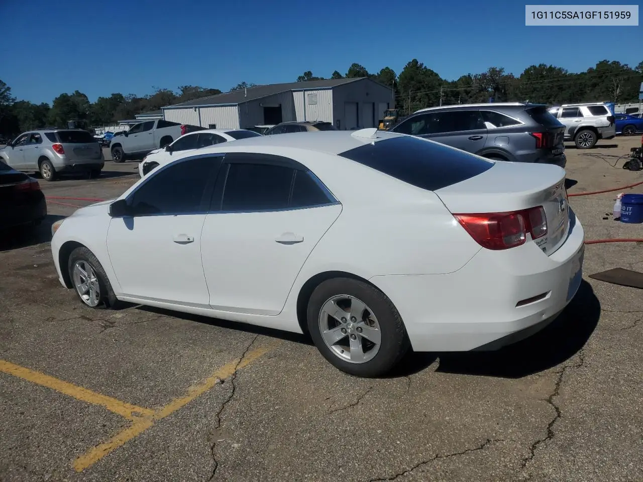 1G11C5SA1GF151959 2016 Chevrolet Malibu Limited Lt