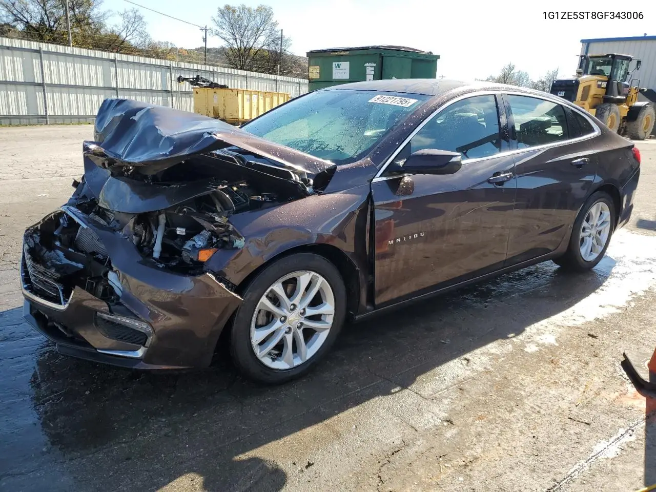 1G1ZE5ST8GF343006 2016 Chevrolet Malibu Lt