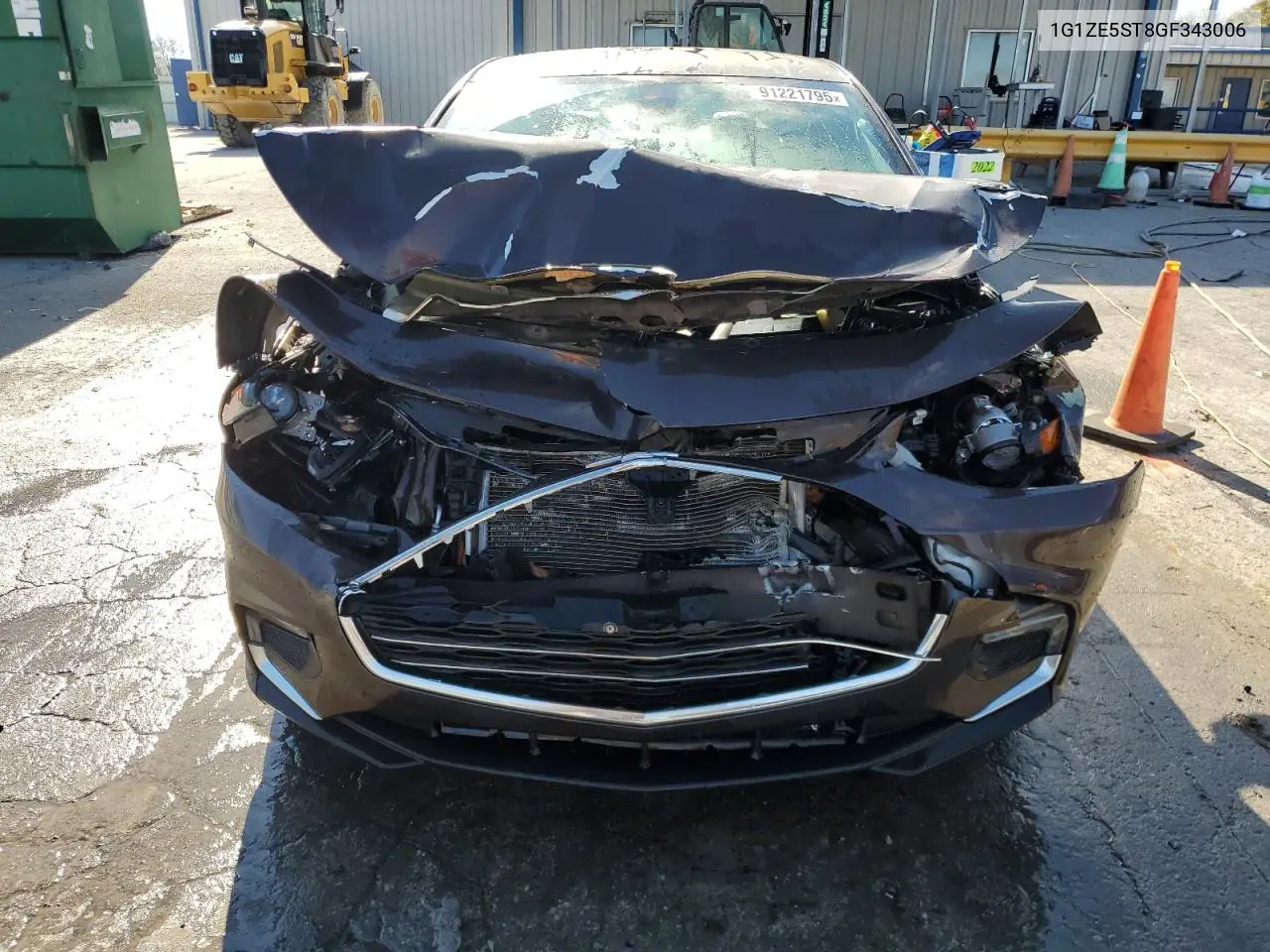 1G1ZE5ST8GF343006 2016 Chevrolet Malibu Lt