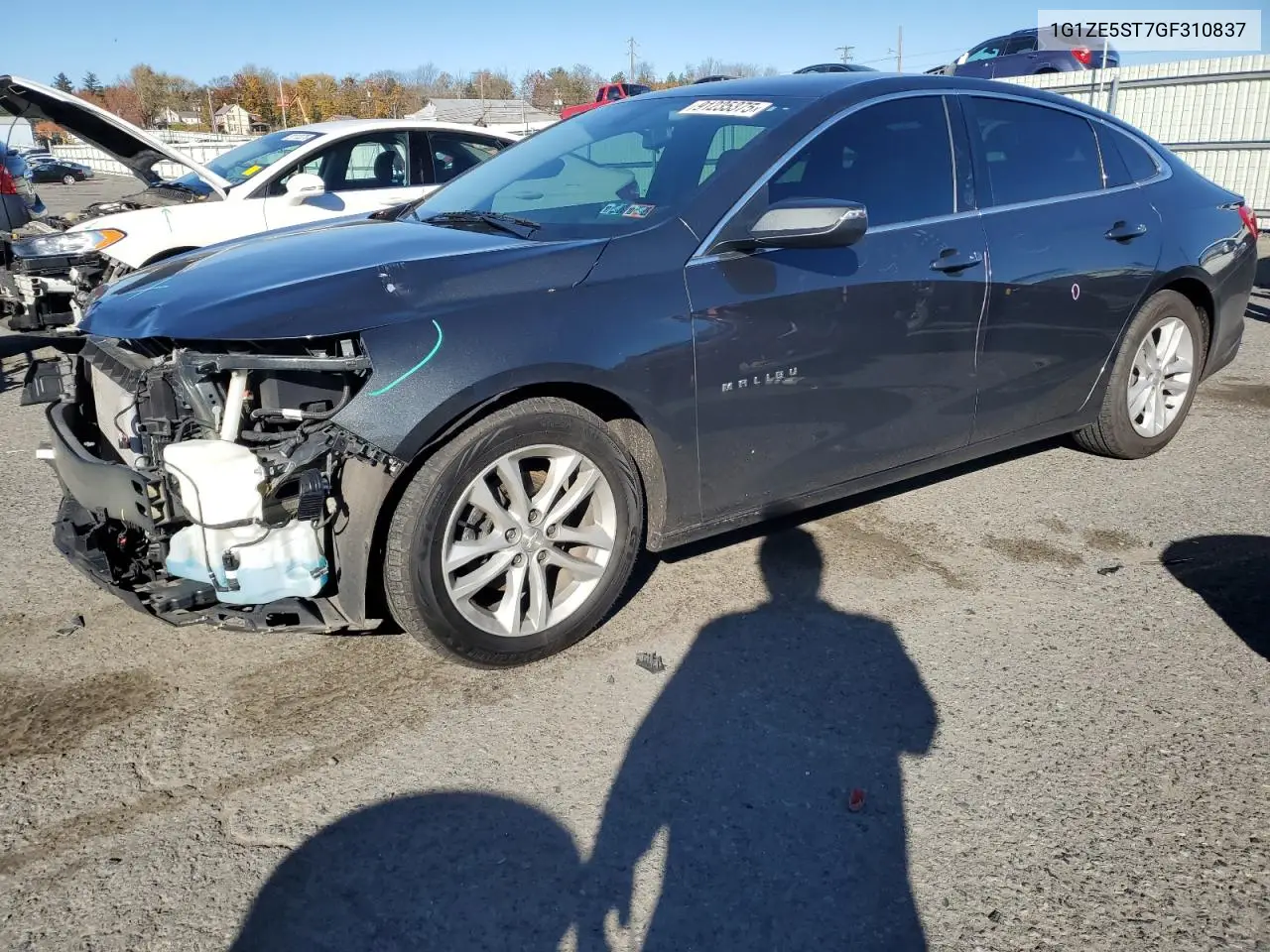 1G1ZE5ST7GF310837 2016 Chevrolet Malibu Lt