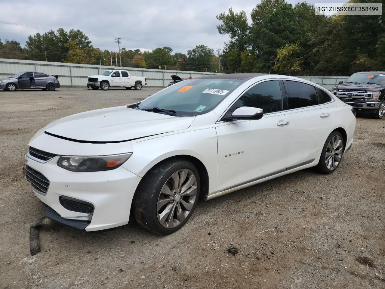 1G1ZH5SX8GF358499 2016 Chevrolet Malibu Premier